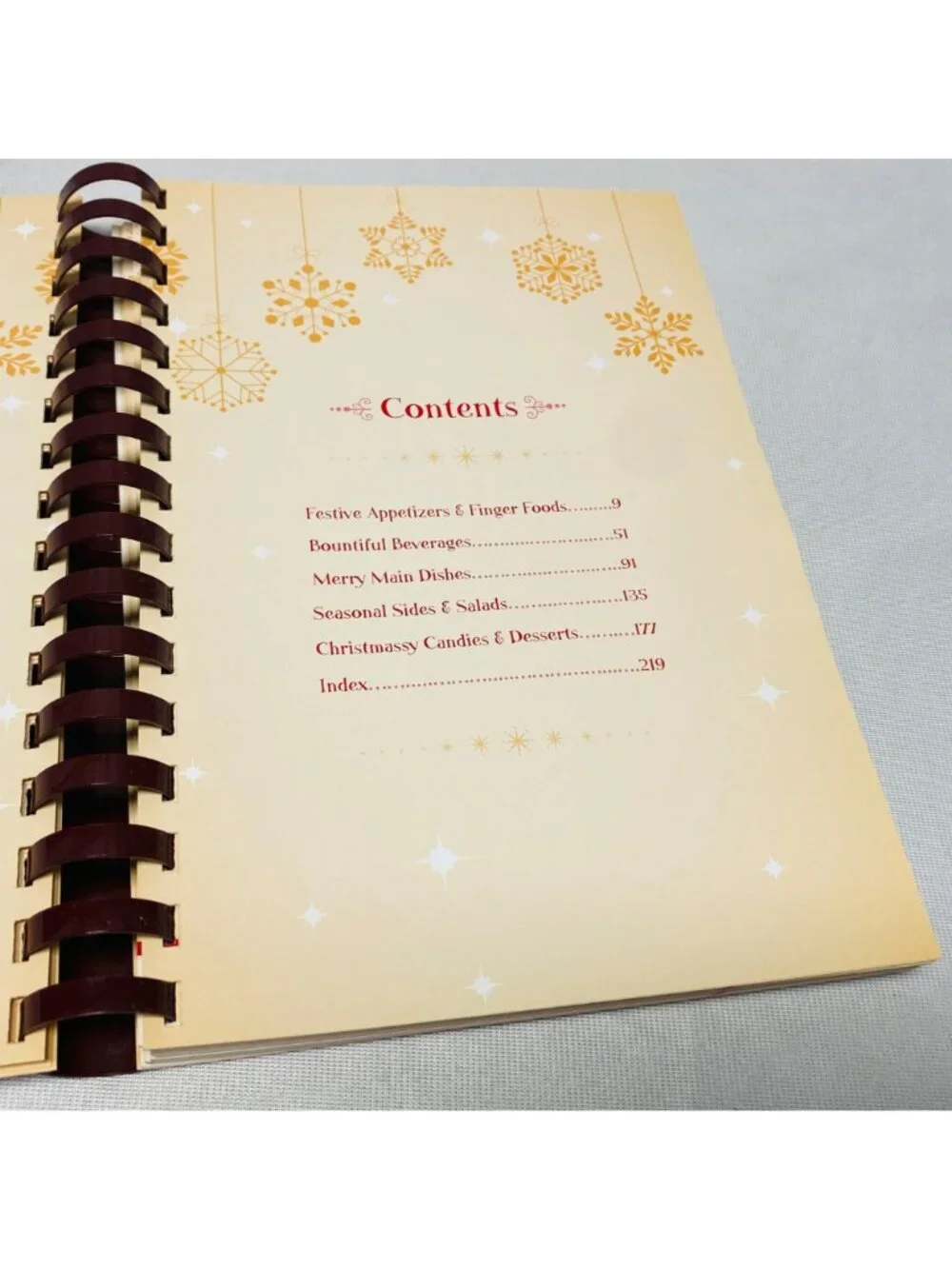 The Best Of Christmas At Home Cookbook Spiral Bound Recipes Holiday Cooking